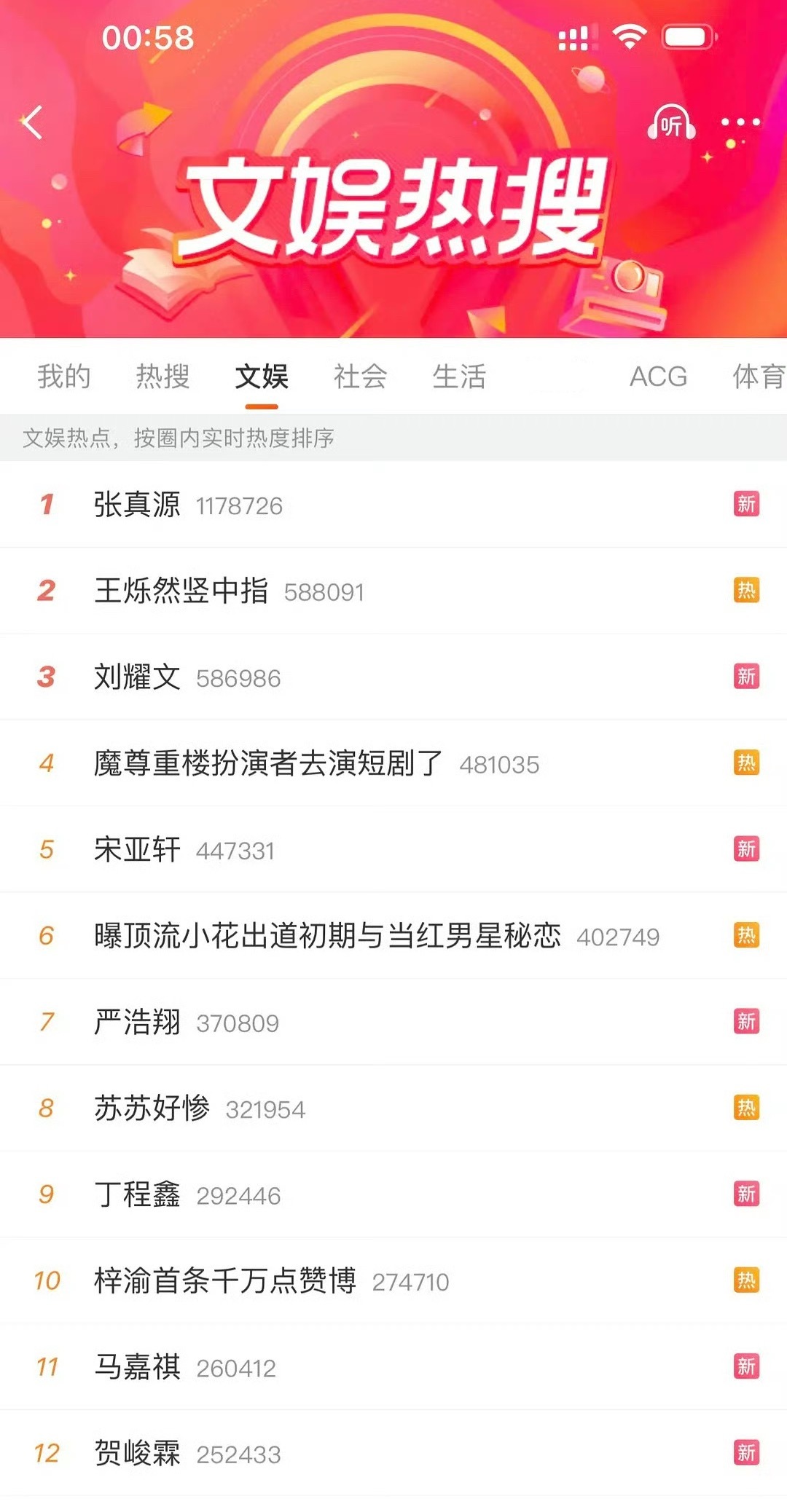 你们看这个热搜榜[笑着哭]​​​