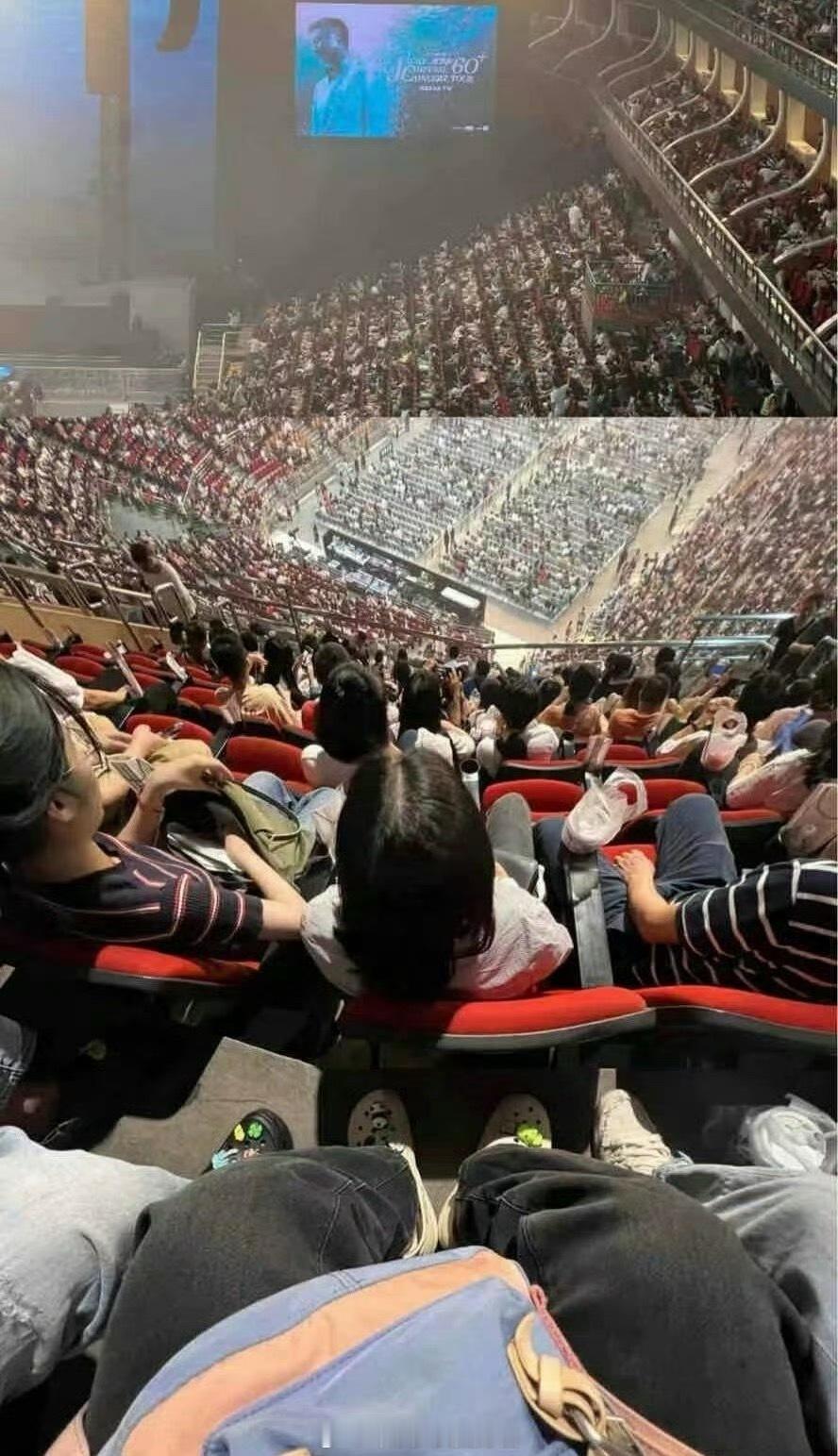 演唱会这种座位真的安全吗？没看过演唱会的人真的吓死了​​​