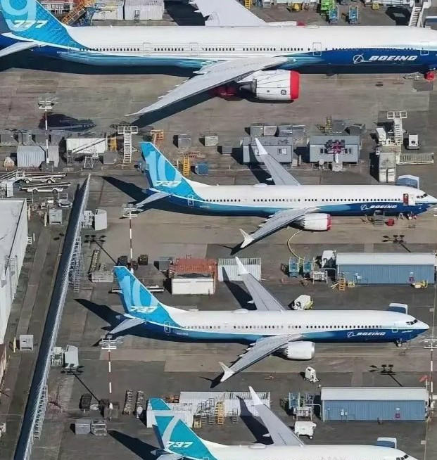 波音777VS波音737，差距有点大了