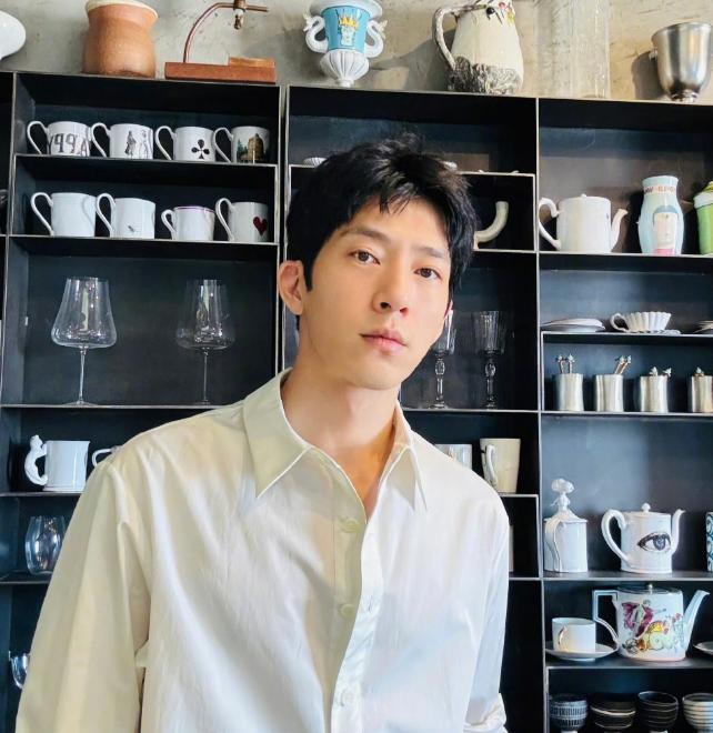 井柏然忙完剧宣，晒了张北京豪宅自拍。白衬衫一穿，37岁看着跟二十出头似的，清爽得