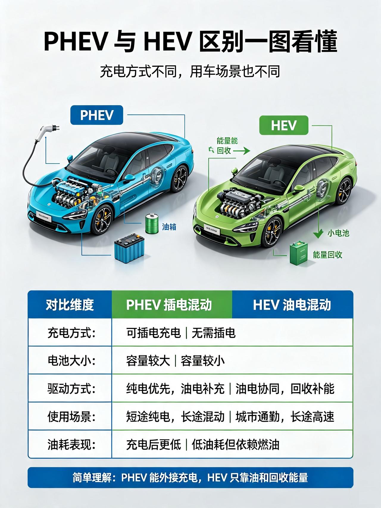 插混与油混,谁更香?不少买车的朋友，都会纠结插混和油混到底怎么选，两款看着很