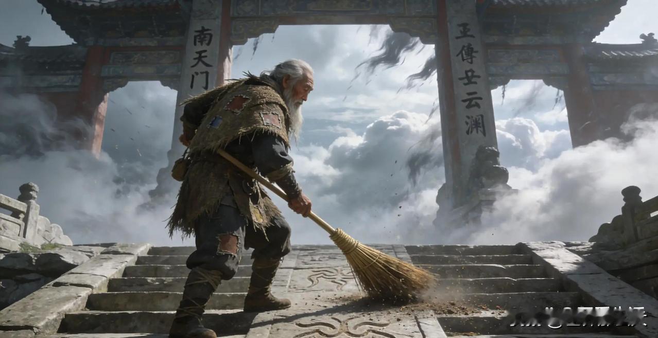 天庭真正大佬，不是玉帝，而是一个扫地卒，元始天尊见到喊声师伯你是不是也觉得