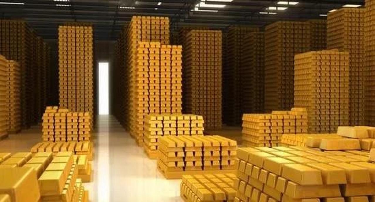 🐼中美贸易战打了这么久，不少人都在问：咱存在美国的600多吨黄金，还能要回