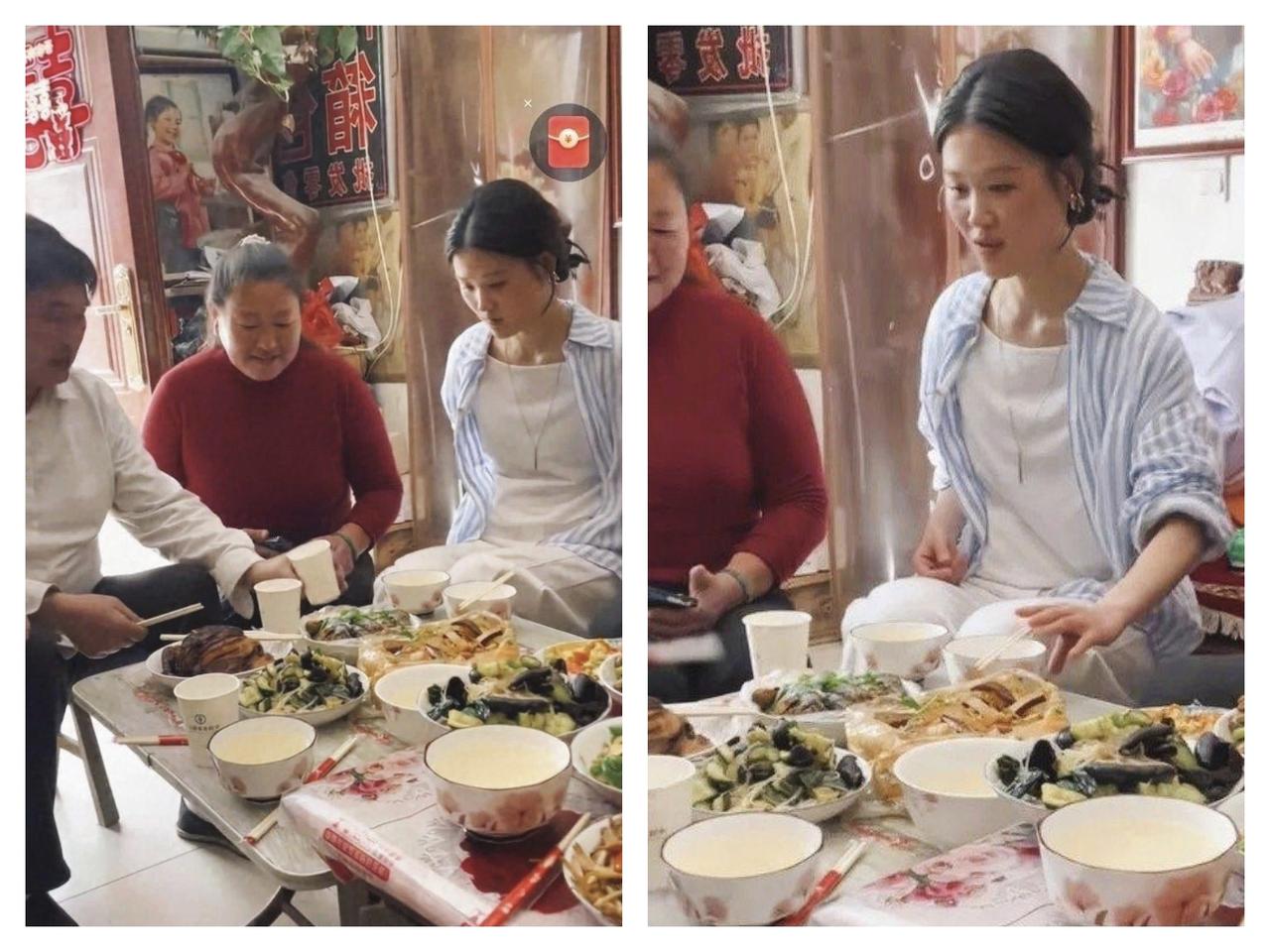 大衣哥家宴曝光，两张桌子拼出的真相，打脸了谁？大衣哥这顿家庭聚餐，看着真舒坦