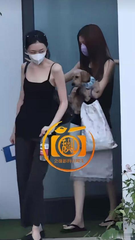 李嫣和窦靖童宋妍霏一起去音乐节，她披着长发化着精致的妆，模样越来越像王菲了​