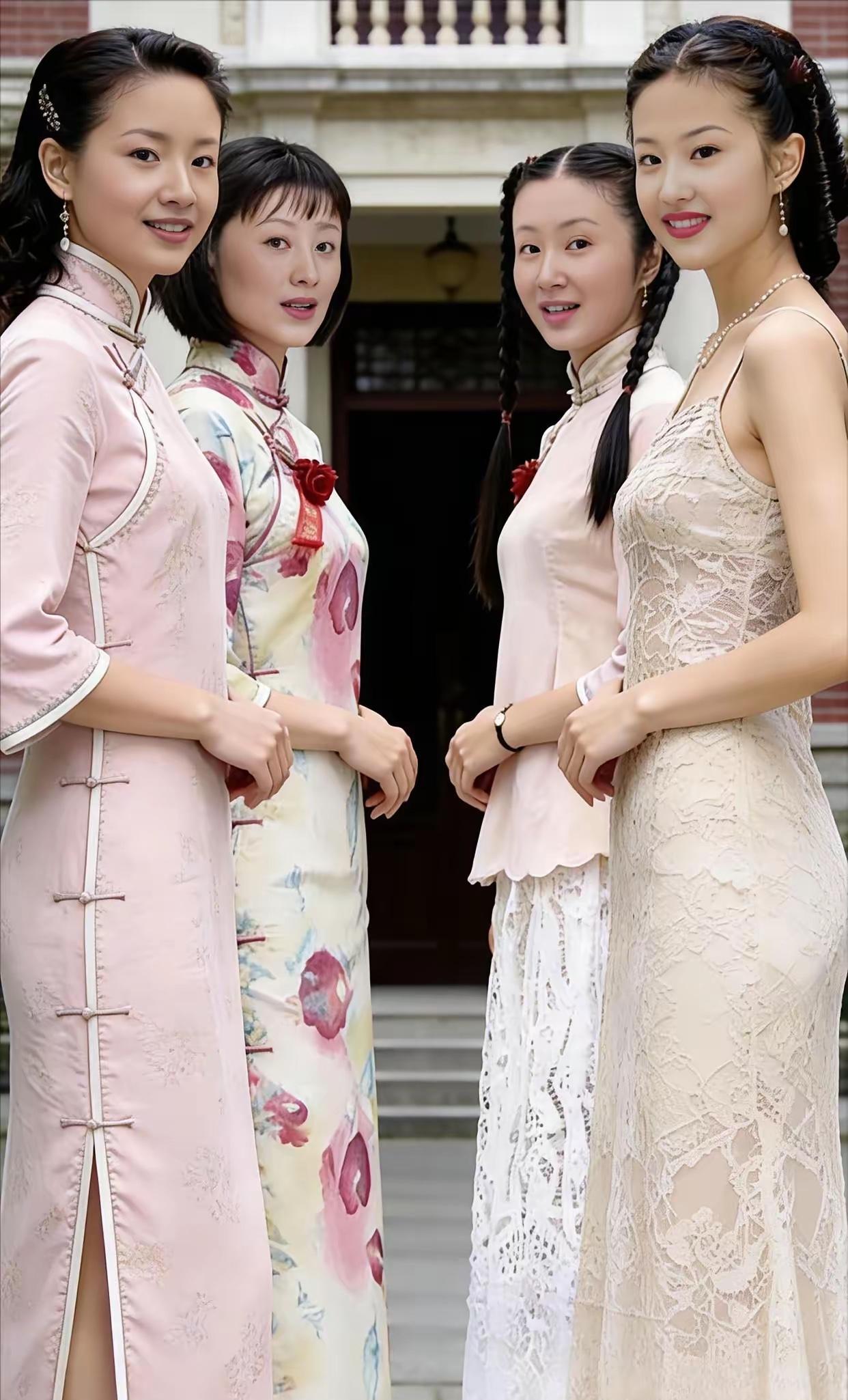 董洁这张脸，当年把刘亦菲都衬得像个丫鬟。不是拉踩，是事实。2003年《金粉世家