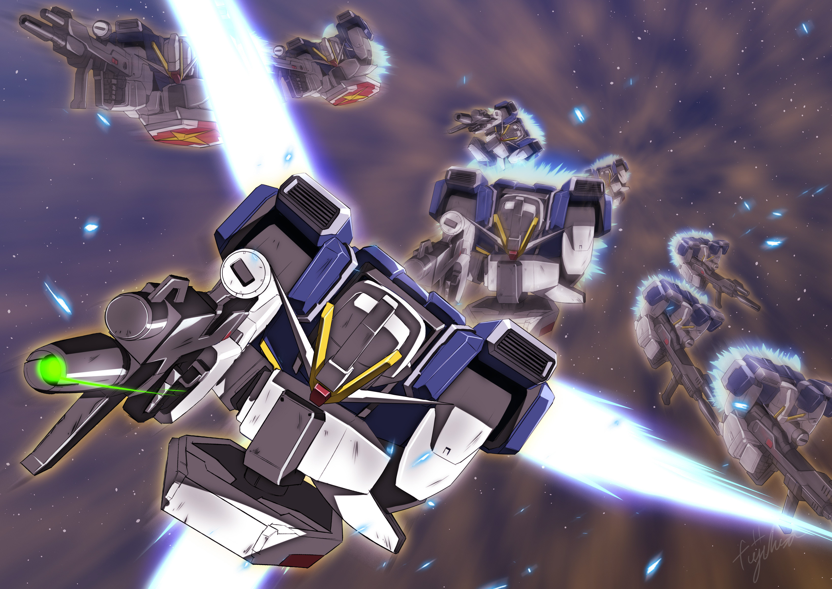 脉冲分身×分身高达高达seed