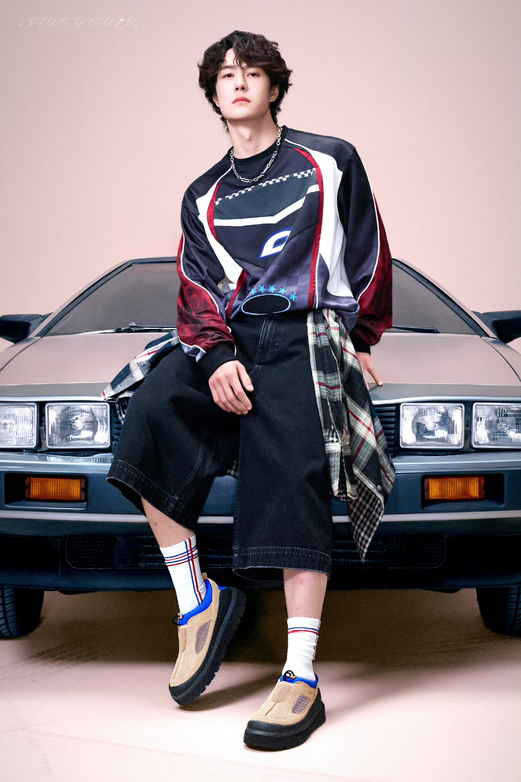 王一博，UGG上海大地广，太帅了！我不信能有人抵抗的住！