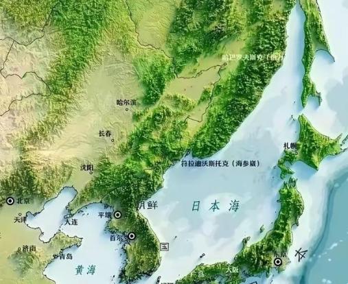 一旦中国决定动手教训日本，战机、导弹从东北方向，需要经过朝鲜或俄罗斯的防空识别区