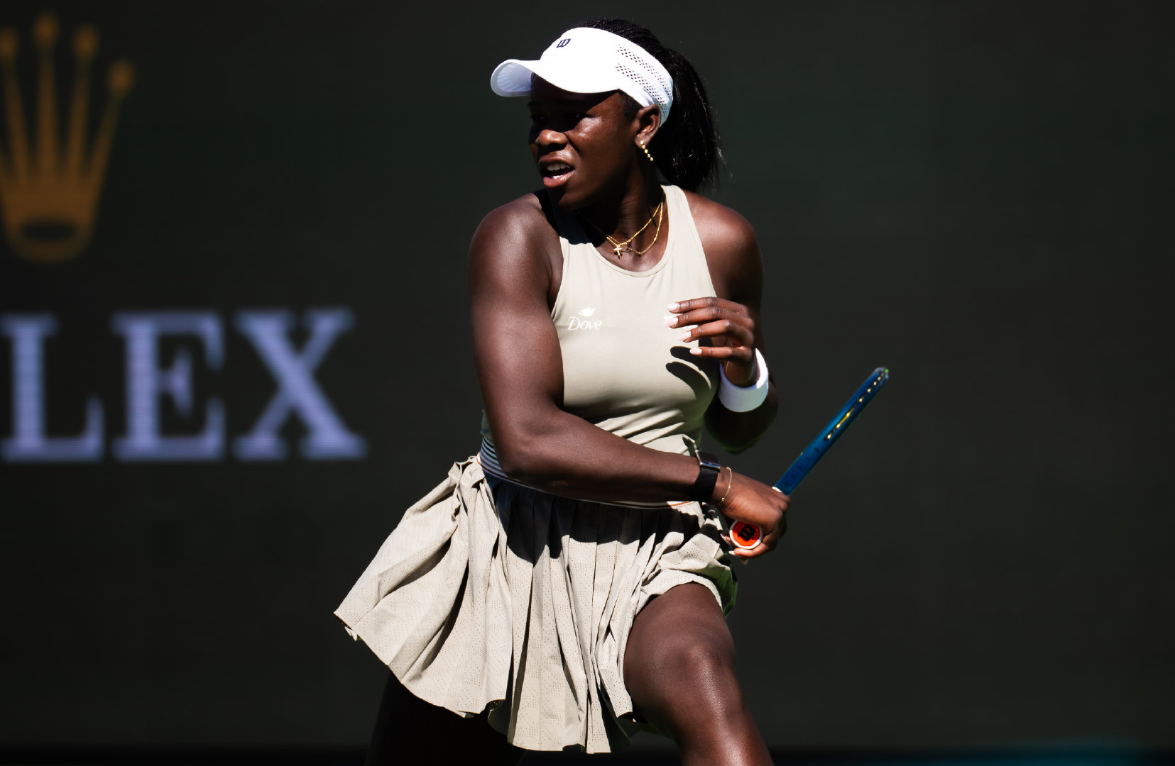 WTA1000迈阿密站第二轮，10号种子姆博科以6-26-0横扫布林科娃，12