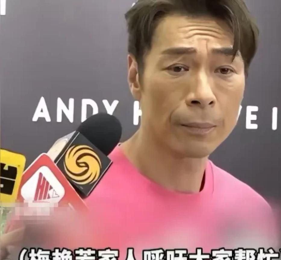 记者问许志安：“梅艳芳家人呼吁大家帮忙寻找梅艳芳的骨灰你会帮忙寻找呼吁吗？”许志
