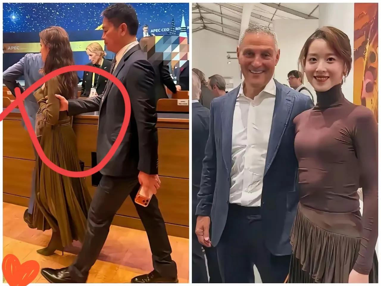 现在最委屈的人那一定是刘强东了好不容易借着韩国峰会见见老婆，结果不是章泽天扑