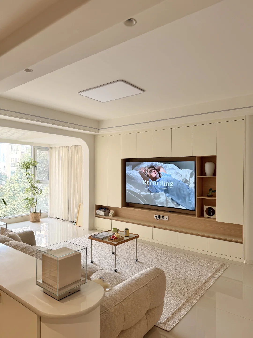 85㎡像120㎡，小户型显大还得看超薄吸顶灯……