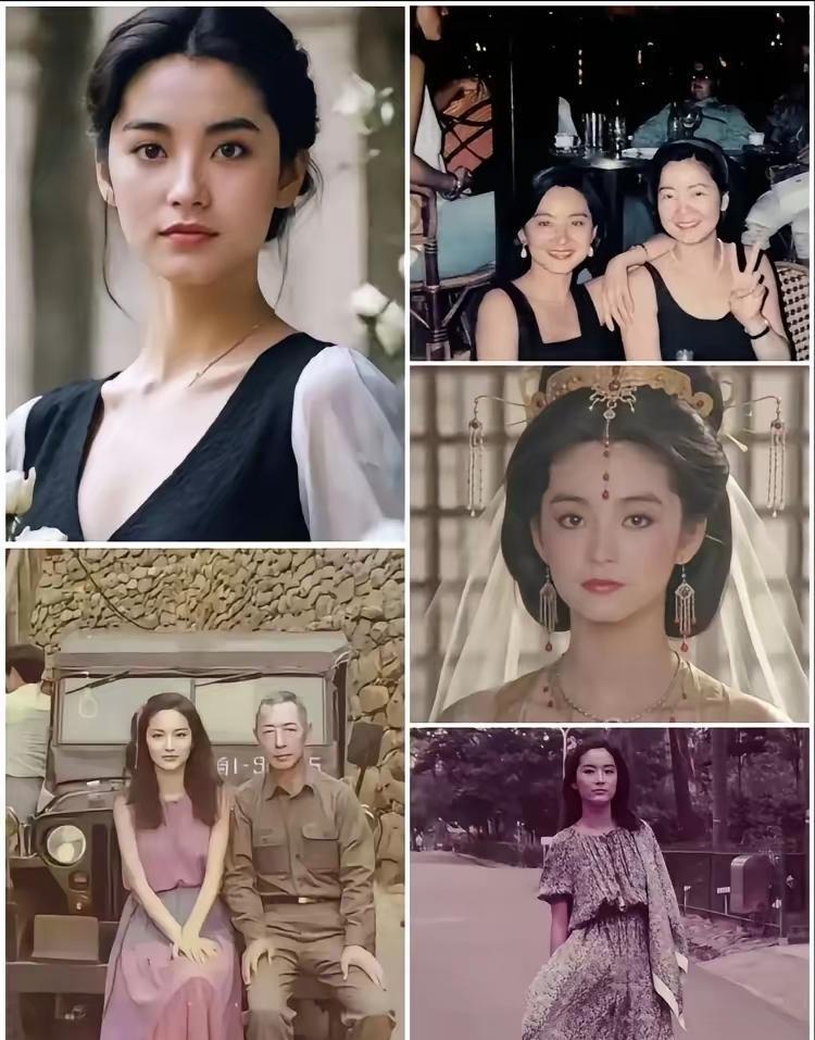曾经的她太惊艳了，简直是神仙颜值刘亦菲的美在她面前就是毛毛雨，这才是倾国倾城，国