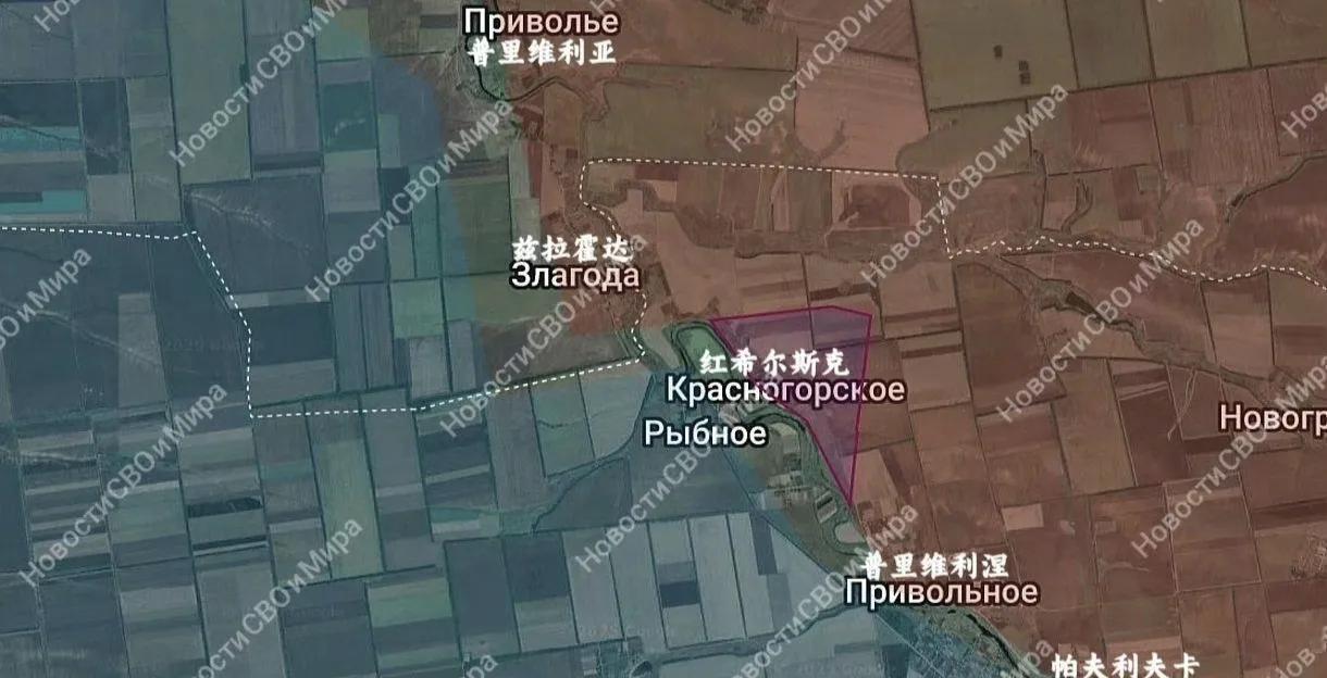 乌军在扬丘尔河东岸最后一块地盘也被俄军占领了。俄军东部集群在第聂伯罗彼得罗夫斯