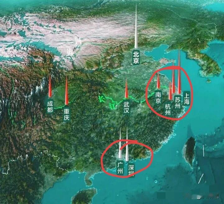 为何江浙沪能融为一体，广东以及珠三角只能在省内自己玩，跟周边省份没有江浙沪那么密