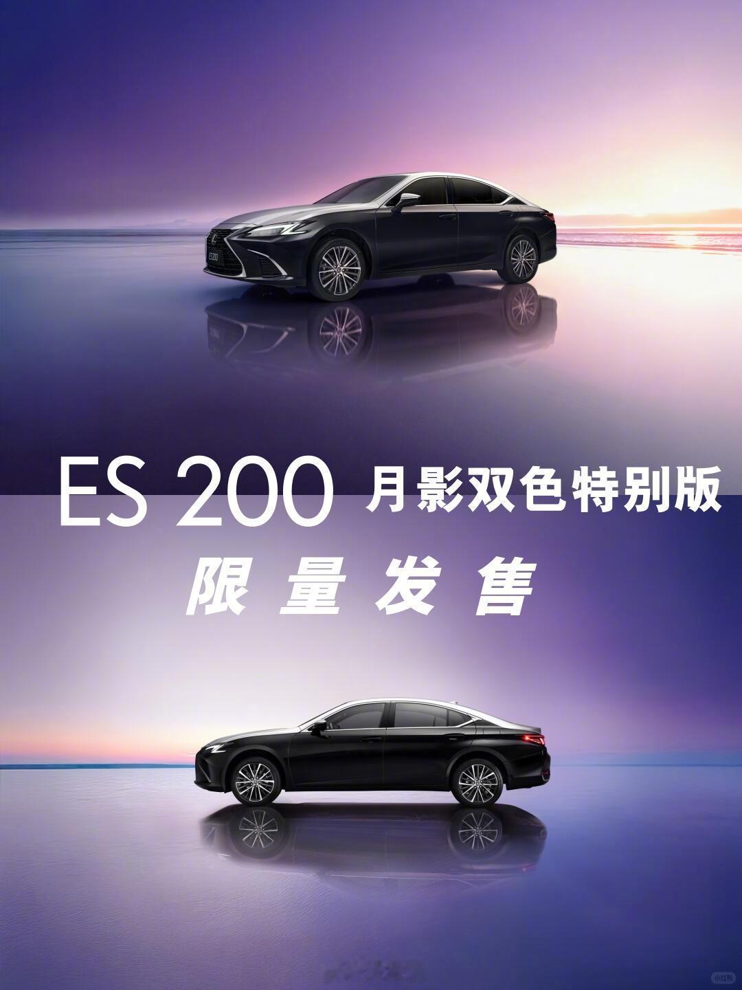 新一代ES都快上了，现款还整了个双拼色特别版，竟然用的200的动力雷克萨斯
