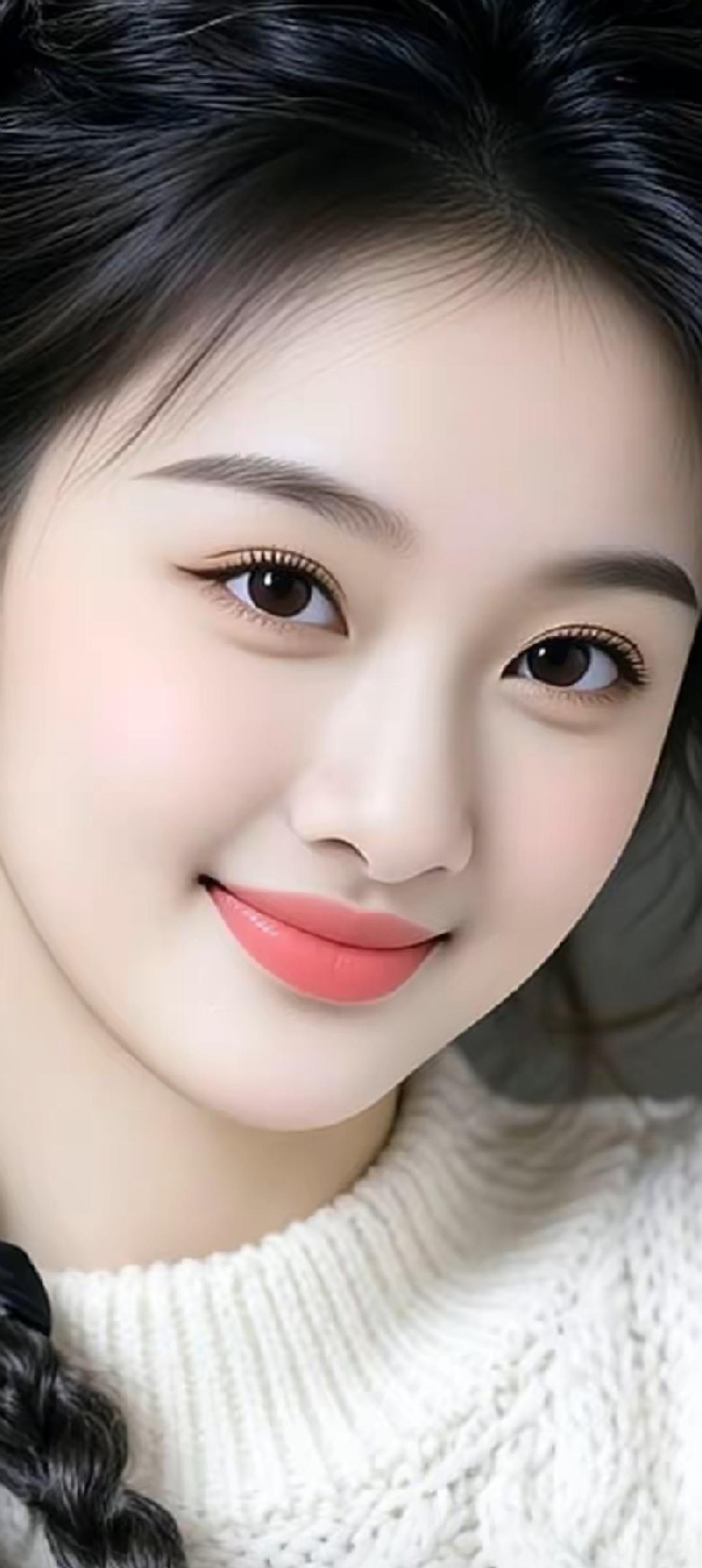 温柔甜美的冬日穿搭，暖心微笑，温暖整个冬天！🌟💖