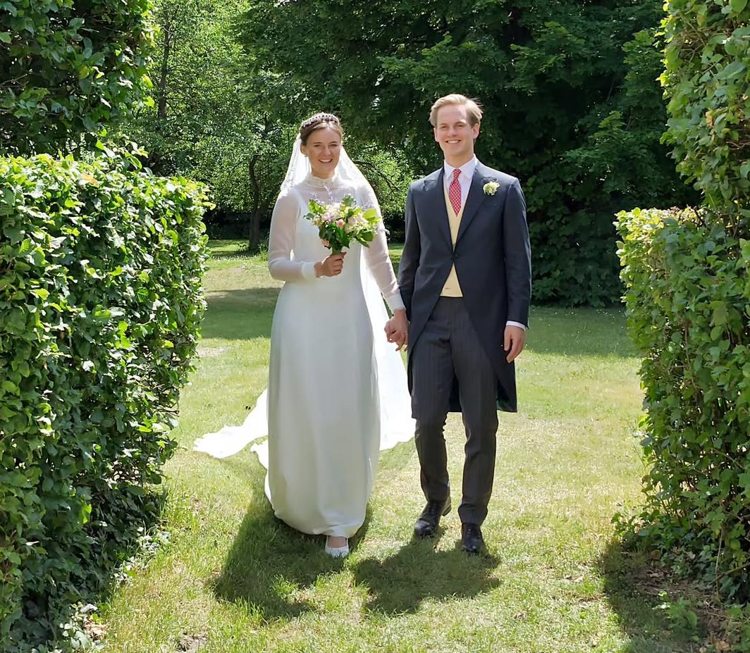 前天6号，除了英国安妮公主的儿子皮特二婚外，在奥地利也有另一场（前）君主外孙的婚