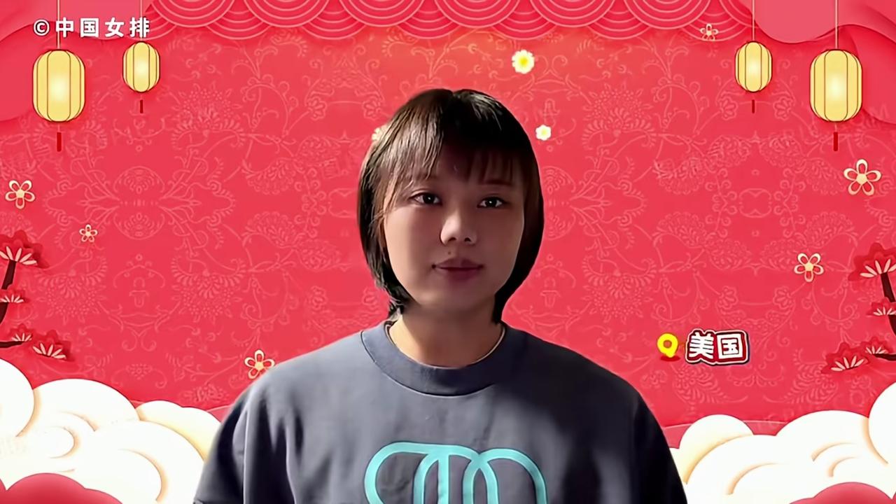 中国女排官方发布在海外打球的队员向全国球迷送祝福的视频，缺朱婷2月16日，中