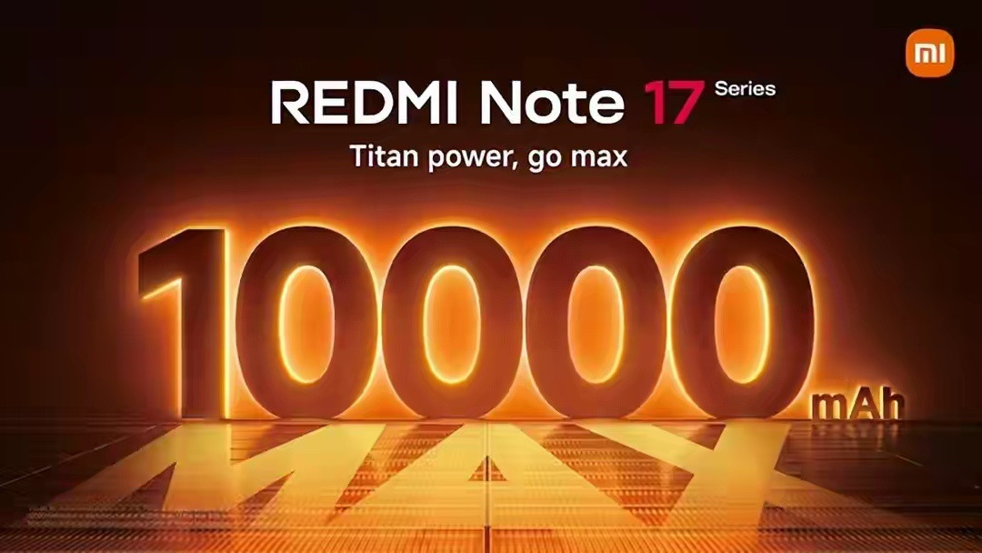 刷到REDMINote17ProMax官宣，万级容量电池开始落到消费级机型