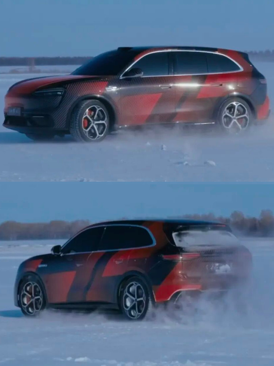 问界M6的谍照，我怎么觉得这套设计放在稍小点的车上更好看呢