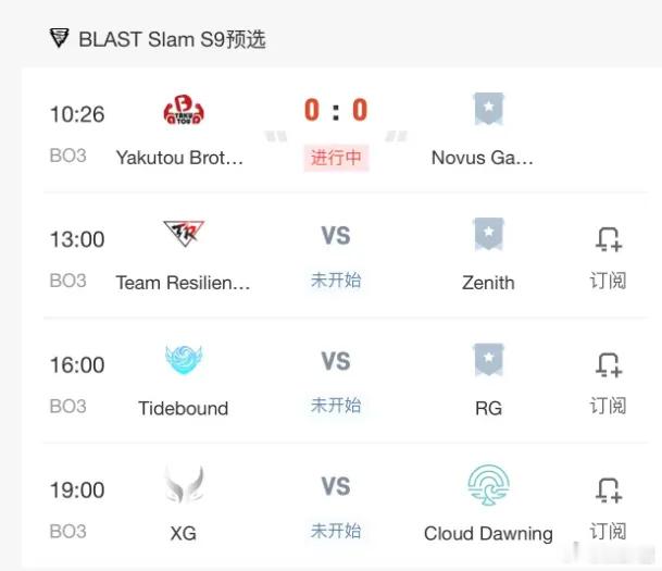 在10月16日，Blast的中国区预选赛就要开始啦！中国战队基本都在，大家可以看