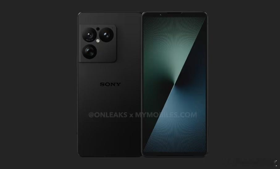 刚刷到Xperia1VIII的渲染图，背面直接从“祖传竖条镜头”改成了方块模