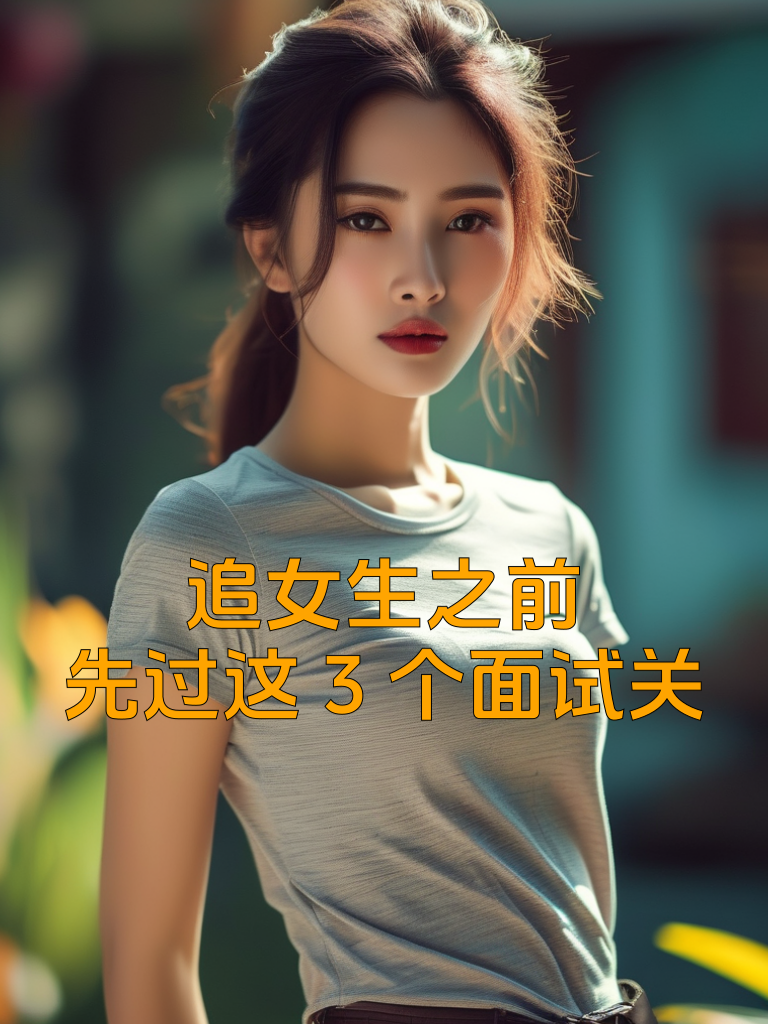 追女生之前，先过这3个面试关