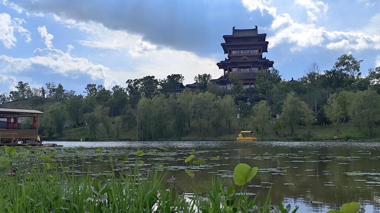 分享随手拍的景色成都世博园风光无限好！