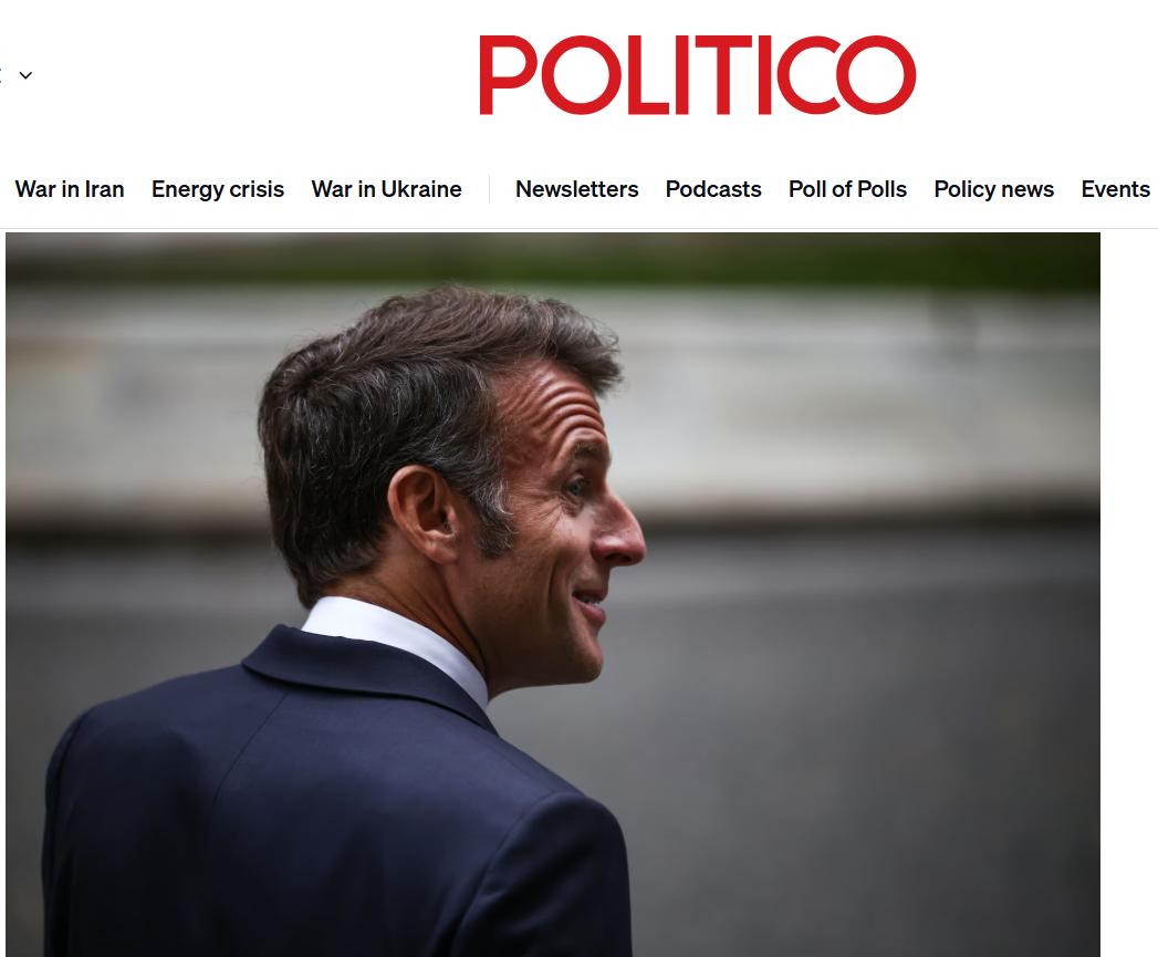 6月9日，根据美国政客（Politico）透露的消息，法国作为主席国即将于6月1