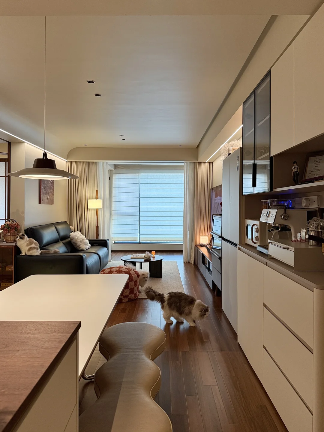 客餐厨一体的80平小家，小户型来抄我家吧