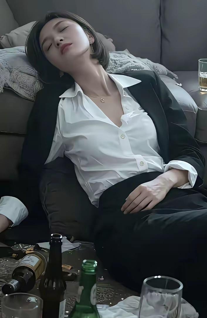 一个村的妇女主任，特别酷爱喝酒。不爱喝啤酒，专爱喝白酒，酒量一斤。一天不喝，