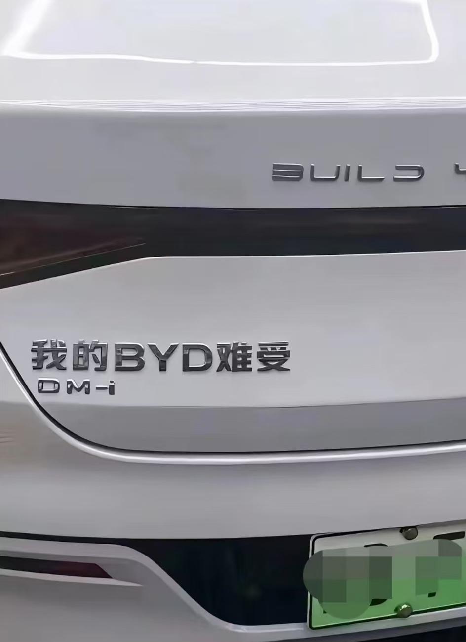 这个车贴，有那么一点意思！什么样的脑回路才想得出这个标语？这也太搞怪了吧！