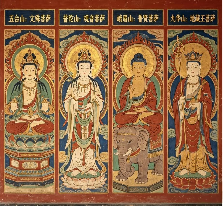 每日生活小记录四大佛教圣地已经朝拜了五台山、普陀山、九华山，今年一定要去峨眉山！