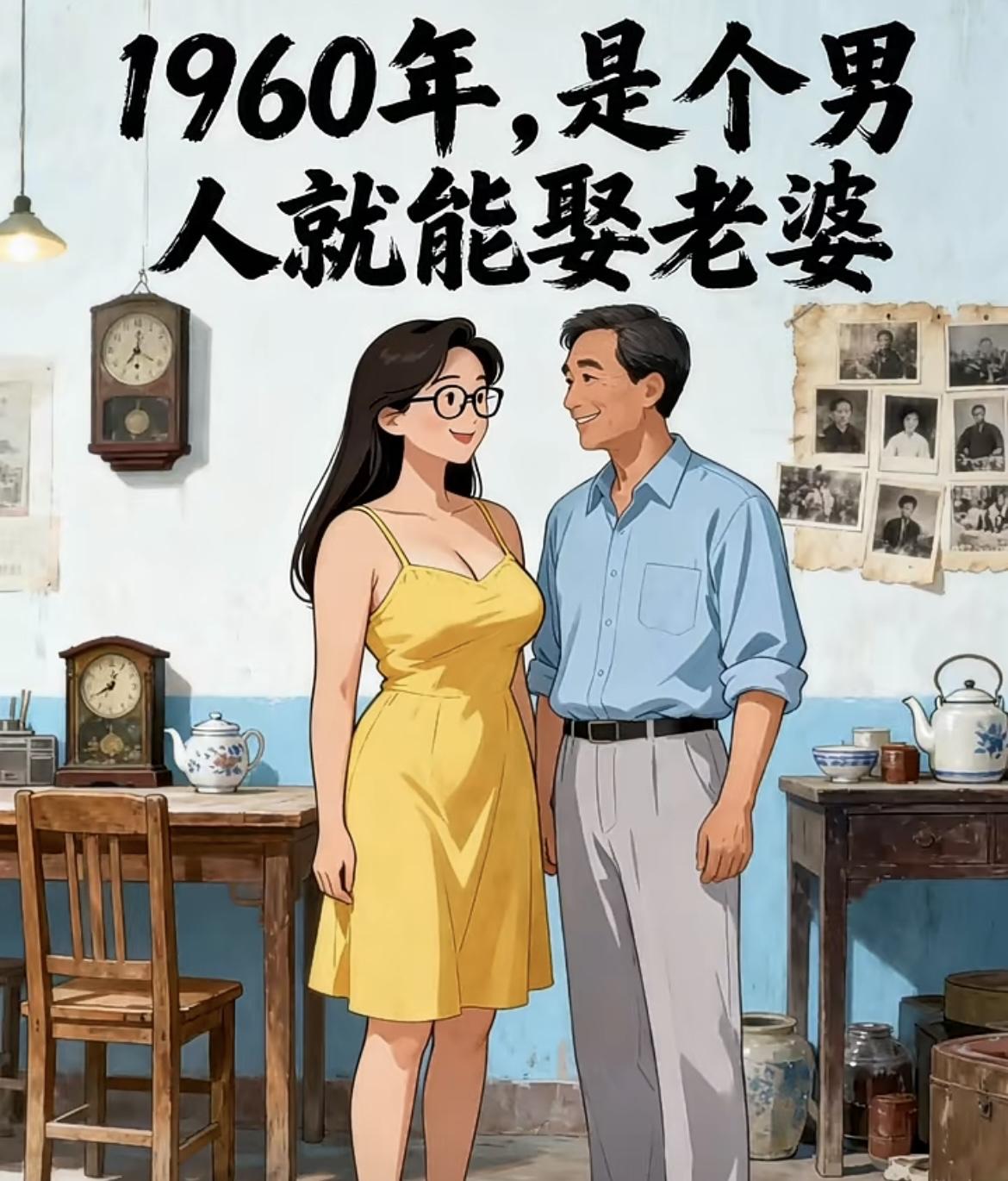 时代翻页，“娶老婆”的入场券，也跟着变了：1.1960年｜入场券：“是个男