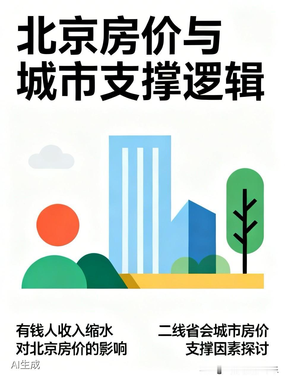 如果你认可，北京的房价，是全国有钱人撑起来的，那么如果说除了北京以外，全国那些有