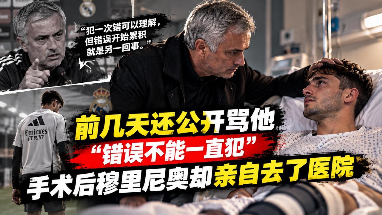穆里尼奥最狠的地方，不是骂人：场外我可以狠狠干你，真出事了我还是去医院看你穆