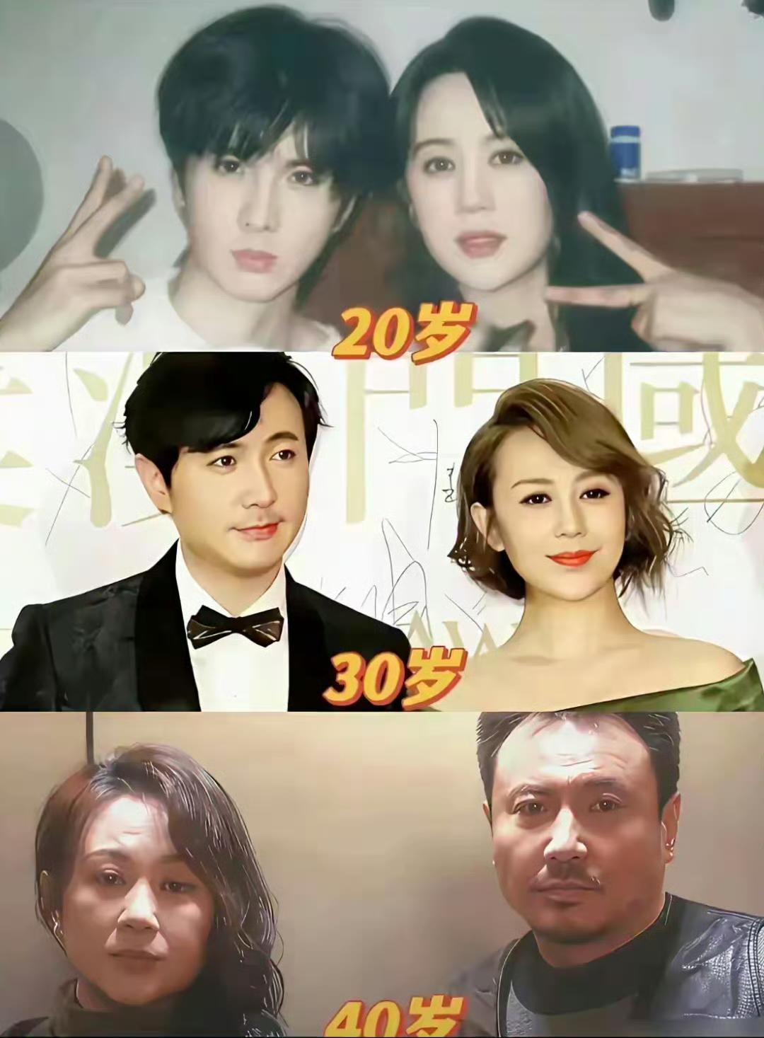 马丽：腾哥，你看这合照，隔了十年，感觉咱们俩都更有味道了。沈腾：那可不，我当