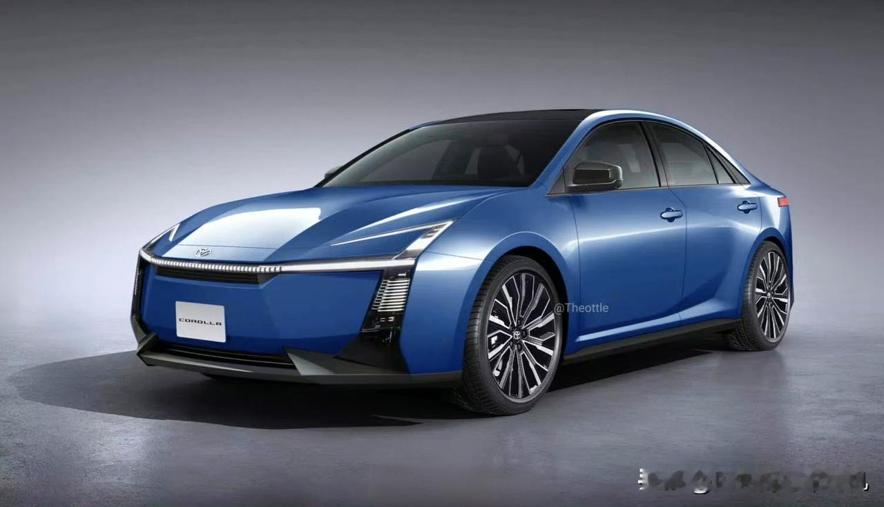 为了摆脱马路三大妈的形象，丰田也是拼了。下一代丰田卡罗拉长这样，八九不离十了。