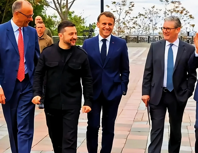 乌克兰总统泽连斯基前脚刚向西方要支援，后脚英国媒体就告诉全世界，介于日前基辅日益