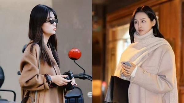 上海女生是真会穿! 安福路都是“大衣+裙子”, 却个个洋气又好看