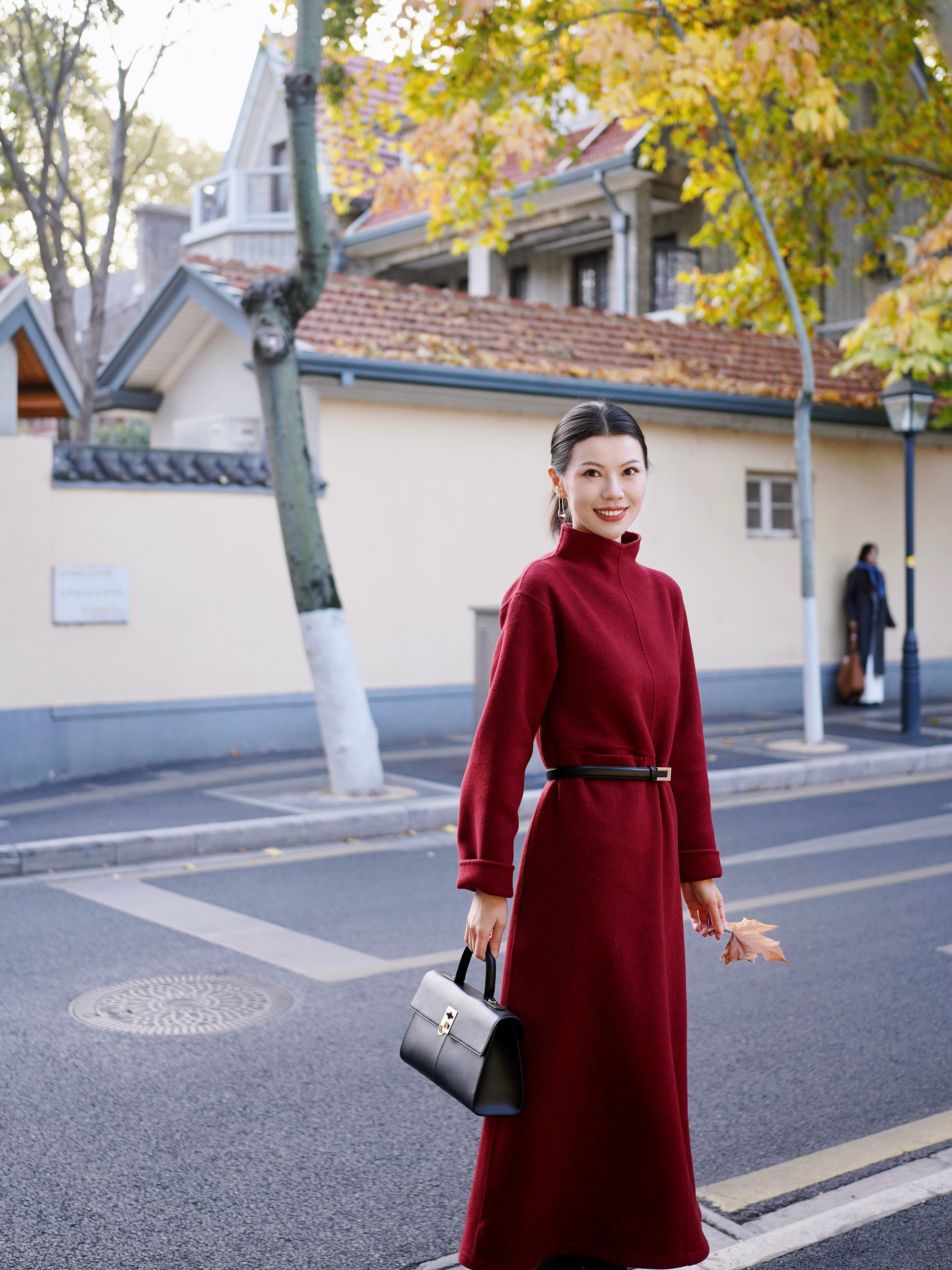 一抹浓郁的秋冬💋今天穿什么