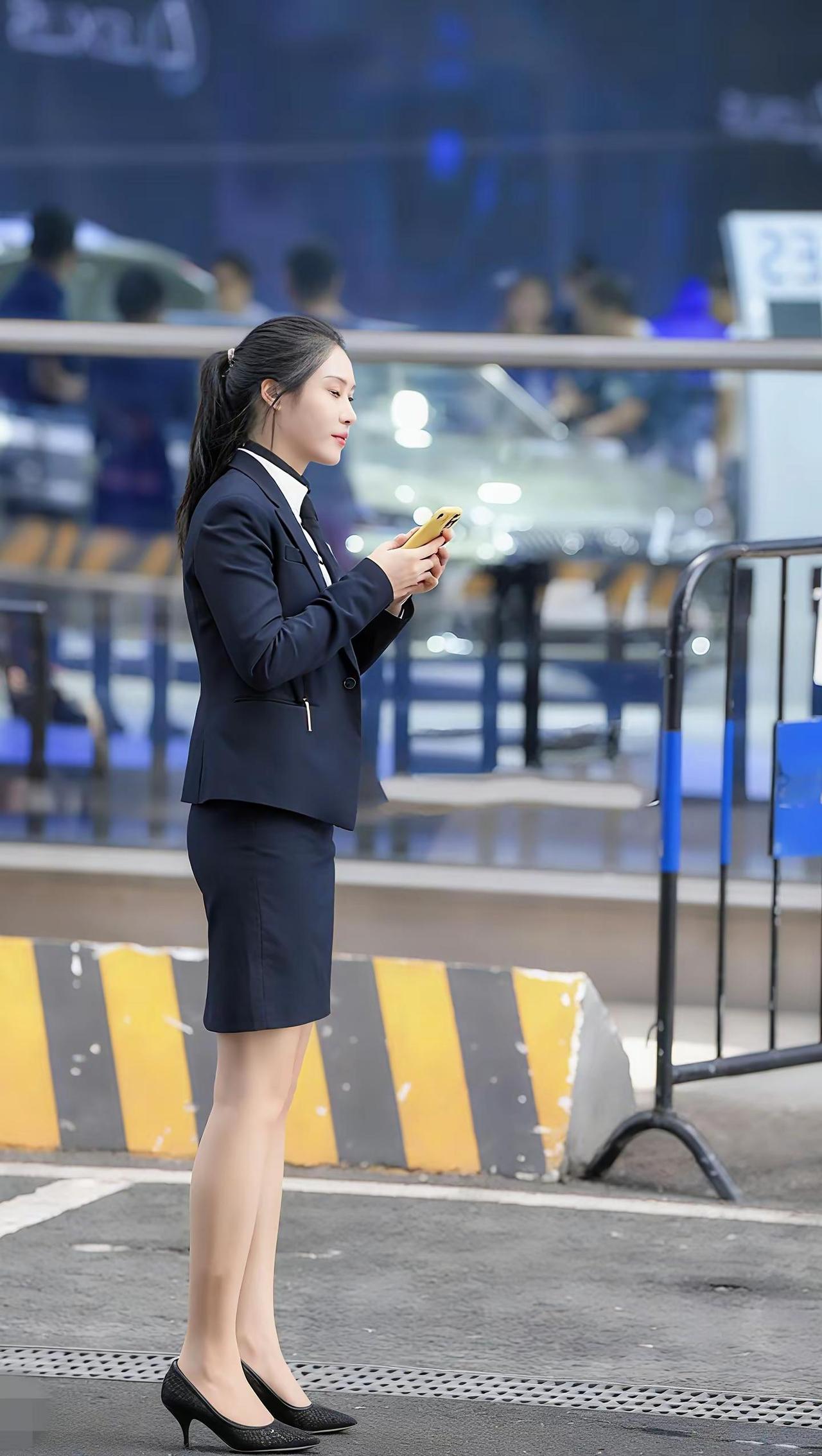 职业装职业装这样有范通勤搭配制服职业女性
