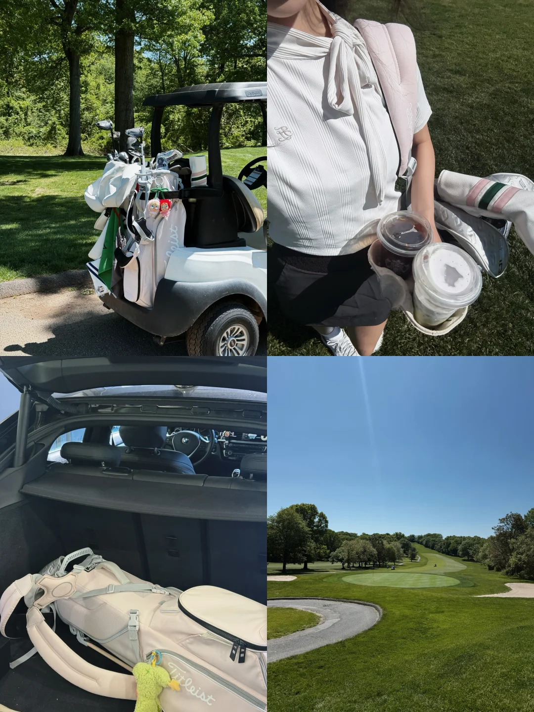 纽约终于可以穿小裙子打球了⛳️