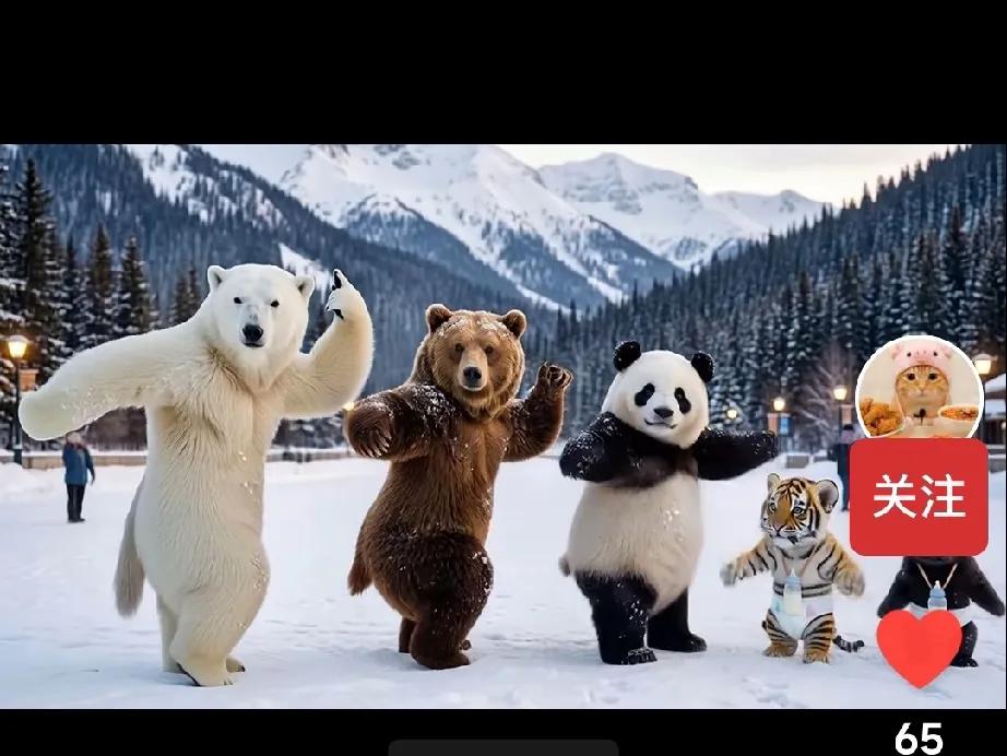 那两个挂奶瓶🍼的就是来凑热闹打酱油的，应该就留下三个大的表演！[笑着哭][笑着哭]