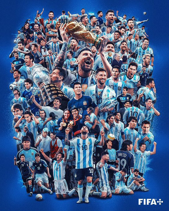 🇦🇷利昂内尔·梅西从世界杯舞台上谢幕，他的履历可能无人能及：🏅历史第二