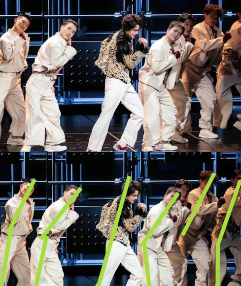 为什么大家都说王一博跳舞好她说理由很简单，大家看完下面这个图就明白了，同一个舞