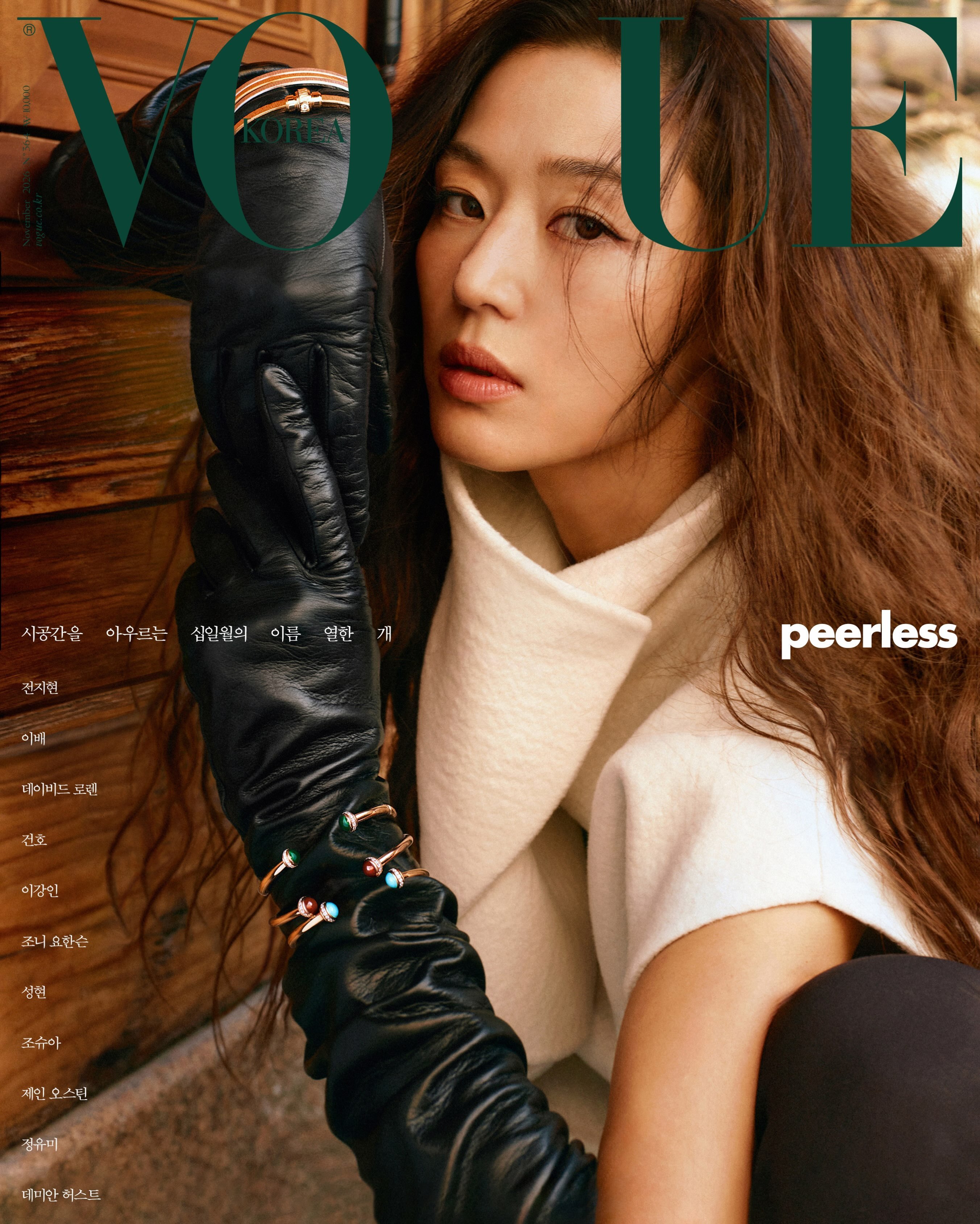 全智贤×VOGUEKoreaNovember2026全智贤身穿Sai