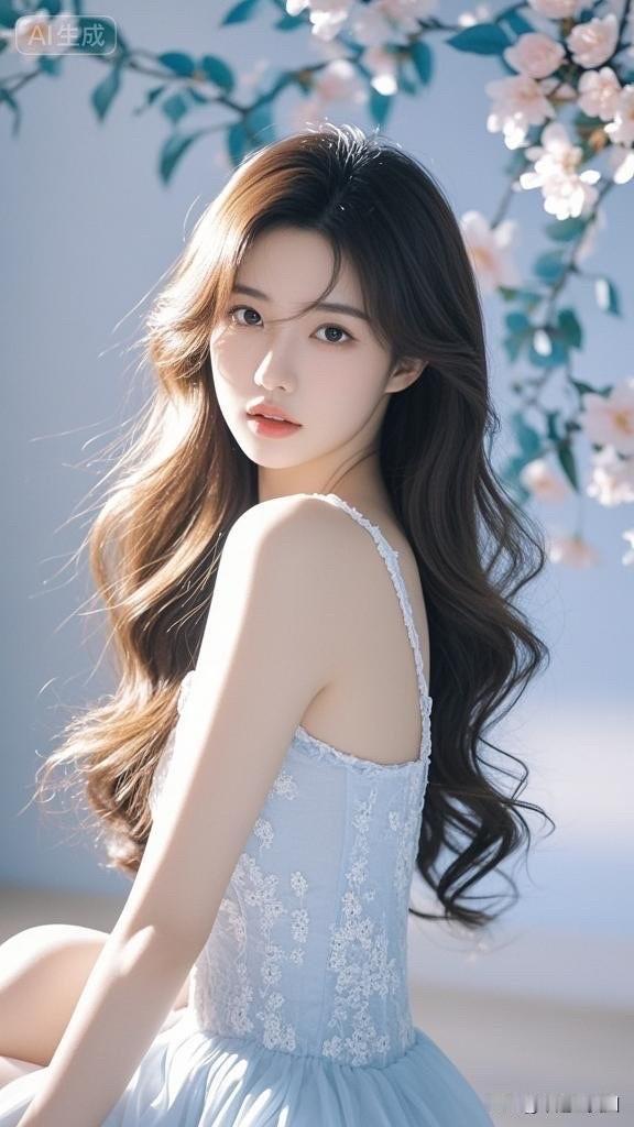 梦幻少女风，温柔似水，光影交错，美不胜收。